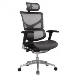 Эргономичное кресло «HSAM 01 Черное»